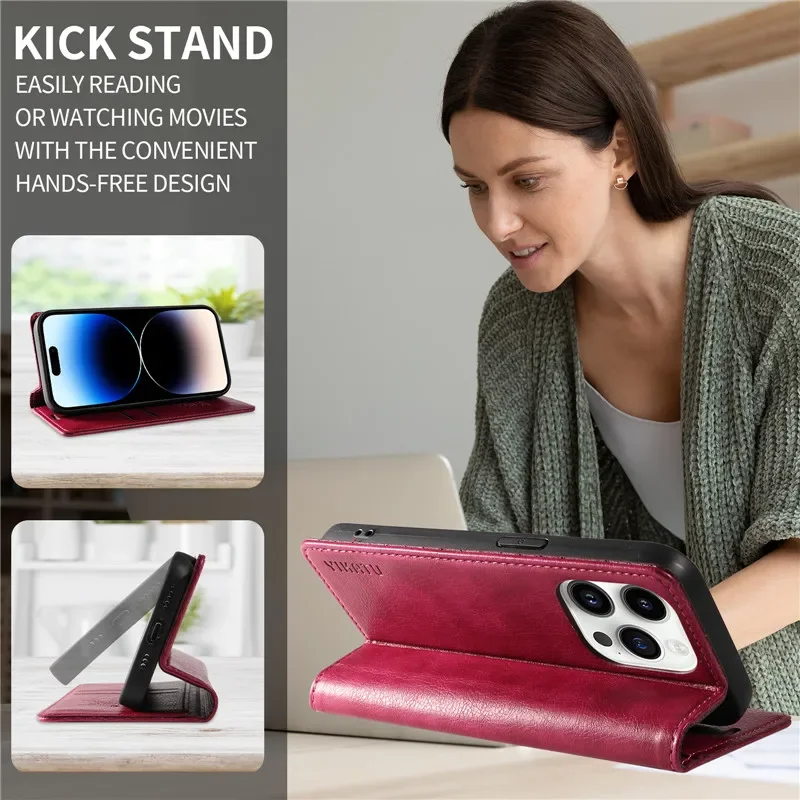 Новый Стильный чехол-кошелек с магнитной застежкой кожаный чехол для Huawei P30 Pro P20