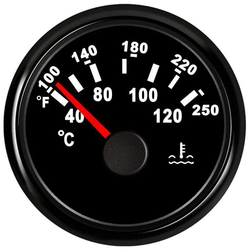 Автоматические аналоговые датчики температуры воды 52 мм 40-120 ℃ или 100-250 ℉