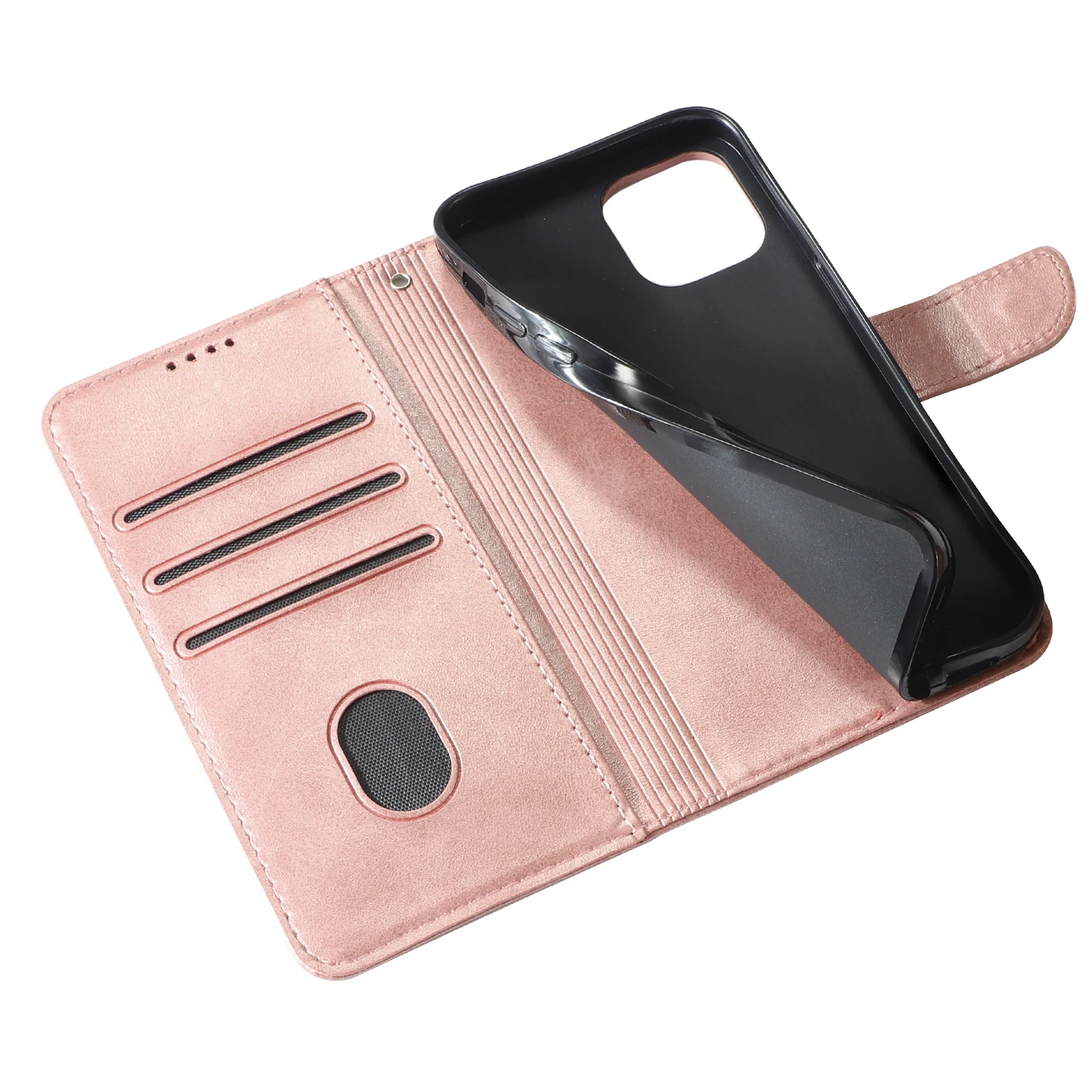 Фото Кожаный чехол-флип Note 15 для Xiaomi Redmi Note 15 14 13 12 11 Pro Plus 5G 10 9 8 с 3D-цветами и оленями №4