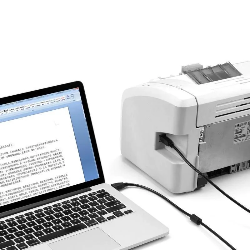 Высокоскоростной USB-кабель 1 5 3 10 м штекер от A до B для телефона фута Plug and Play W28