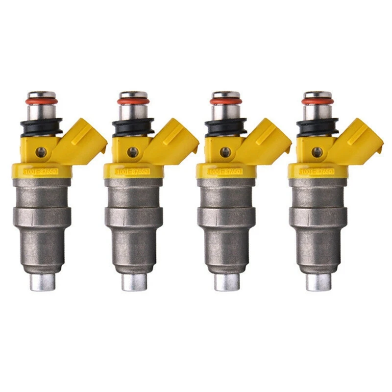 

4Pcs/Set 1001-87650 700CC High Impedance Fuel Injector Nozzle For Toyota Corolla Supra MR2