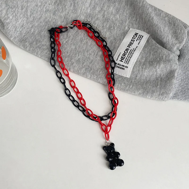 Новинка 2022 модное ожерелье-чокер из аниме-мультфильма для женщин милая цветная