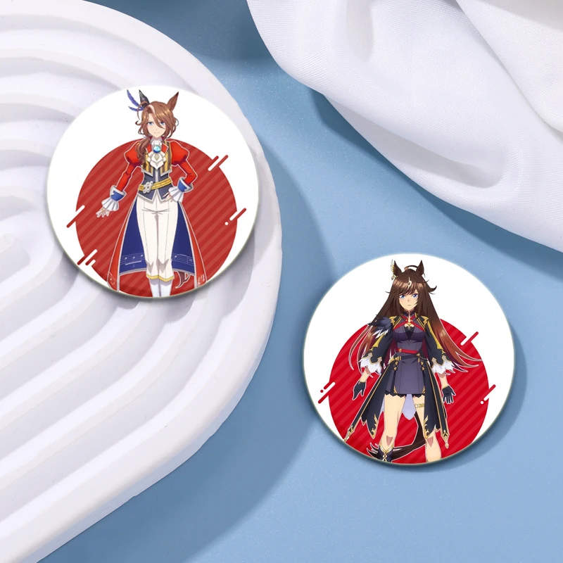 Эмалированные броши для косплея 58/32 мм