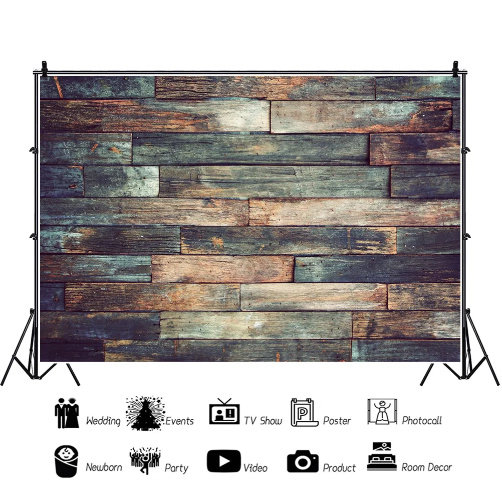 

Stitching Retro Floor Style Backdrops Artistic Photos Background Decorations for Indoor Portrait Photography Props