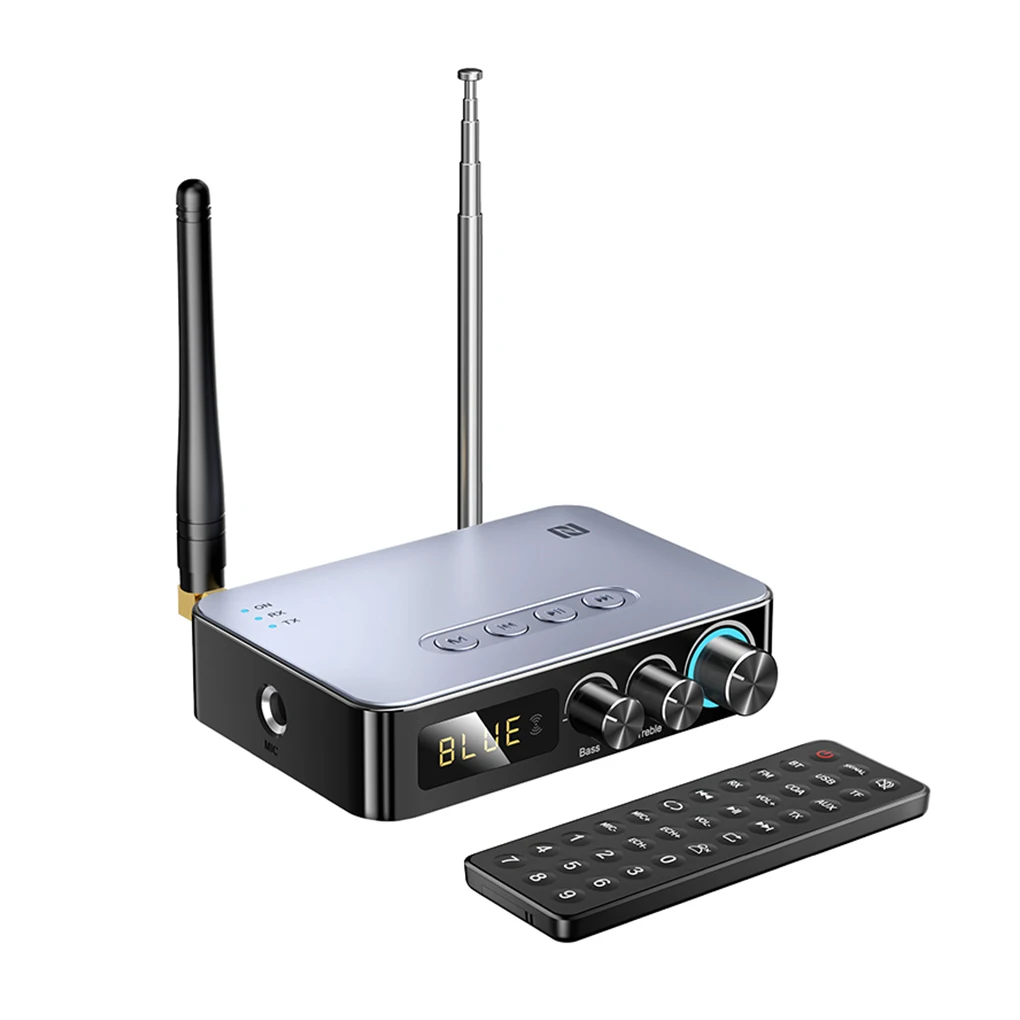 

Newest Upgrade M9Pro 5.1 Audio Receiver Transmitter 3D Surround Music Touch Wireless Adapter With Mic Disk Play