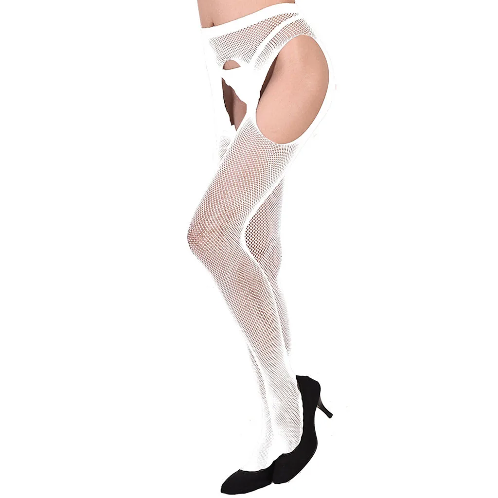

JAYCOSIN Thigh Highs Tights Lingerie Fishnet Stocking Sexy Lace Top Suspender Sheer Intimates Erotic Bodysuit Pantyhose Games