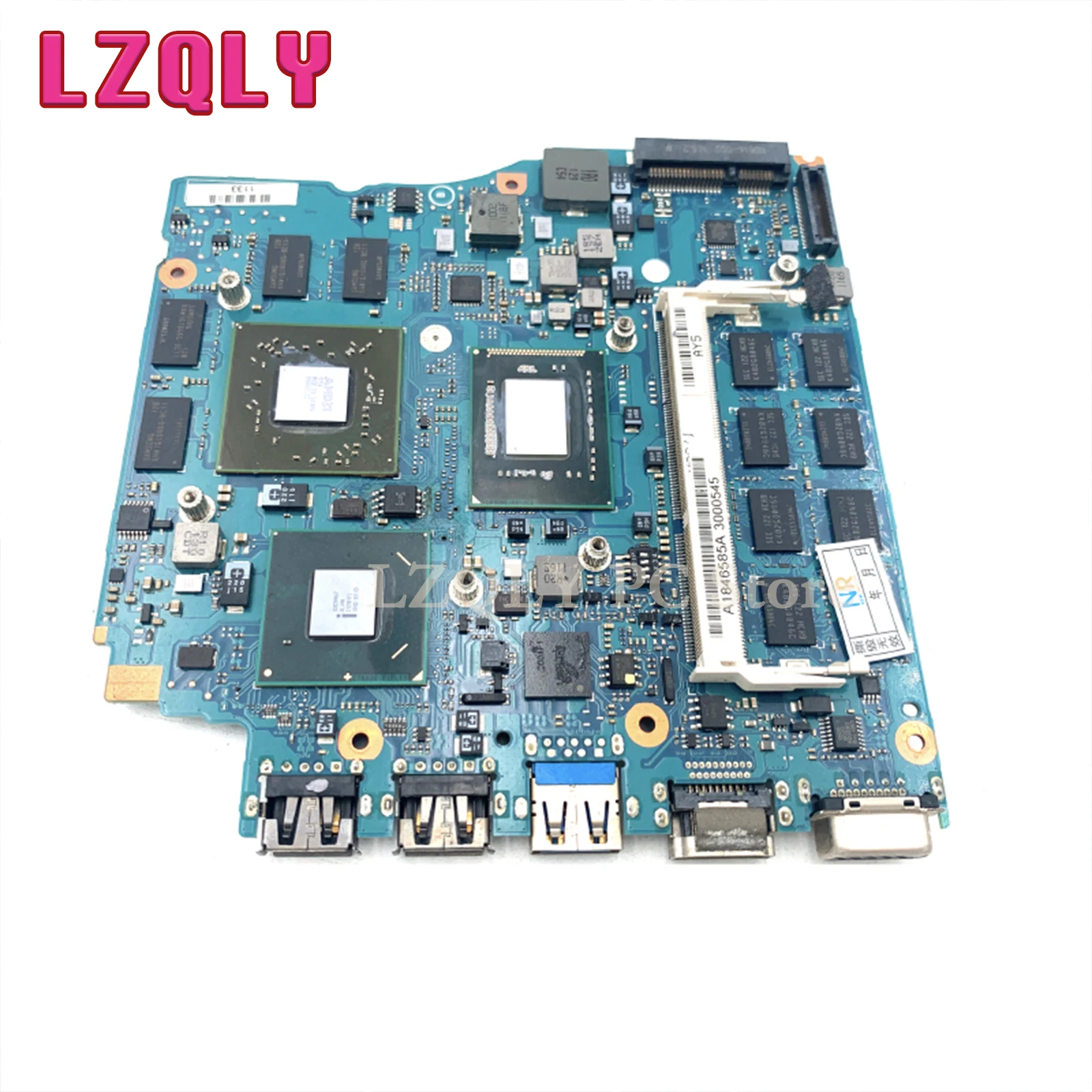 Фото Материнская плата LZQLY A1846585A для SONY VPCSB VPCSA VPCSD Pcg-41213w VPCSC, системная плата I7-2640M CPU HD6630M, 4 Гб ОЗУ, материнская плата №3