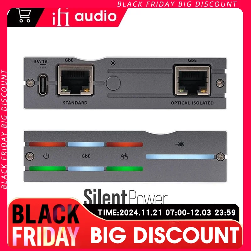 Оптическая изоляция iFi LAN iPurifier Pro приходит более больше бесшумный шумовой фильтр