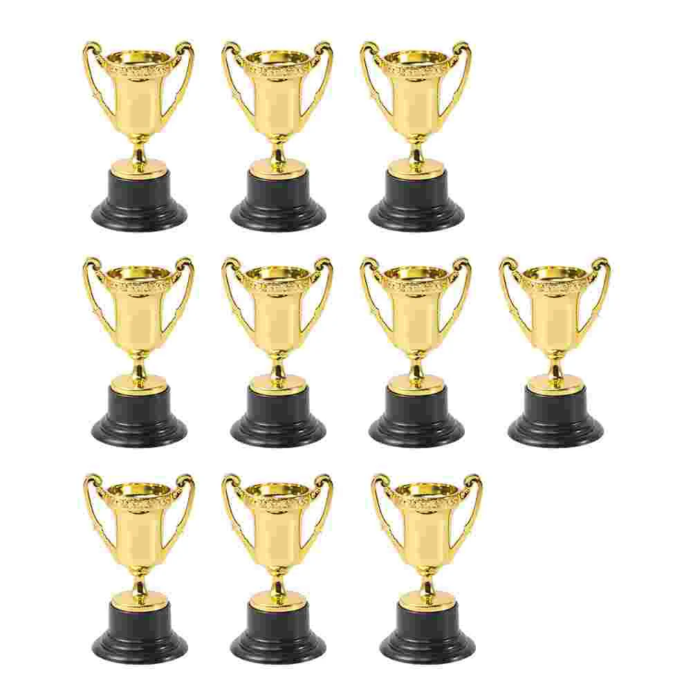 

10pcs Plastic Reward Trophies Kids Prize Cups School Rewarding Supplies