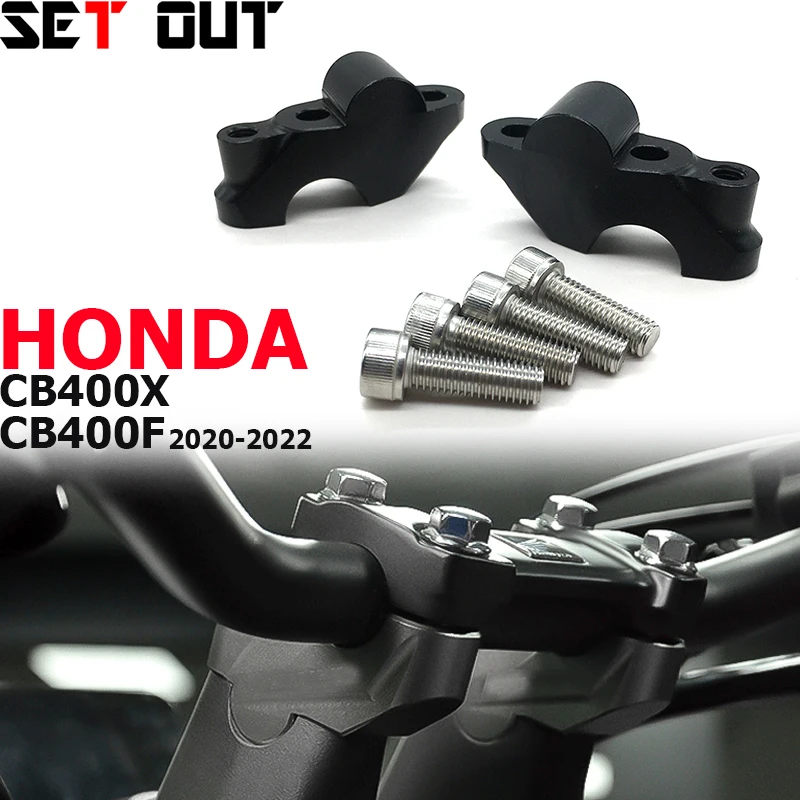 

Мотоциклетные аксессуары, подъемник на руль 22 мм 7/8 дюйма, усилитель высоты на руль для Honda CB400X CB400F 2020-2022, модифицированный