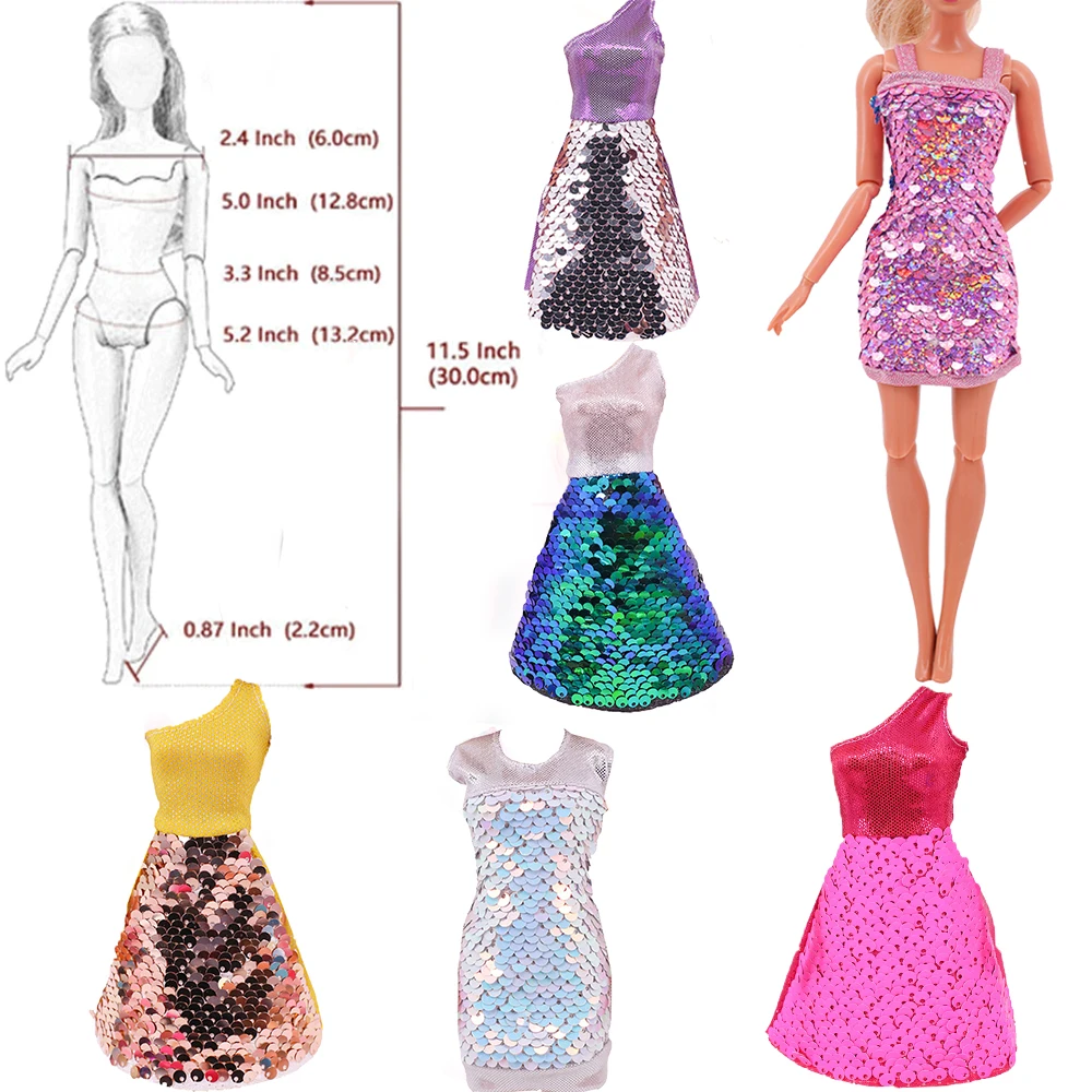 

Latest Barbies Clothes, Doll Dresses, Fashion, Sequin Skirts, Casual Wear, Barbies Skirts 1/6 Doll Clothes, Doll Accessories