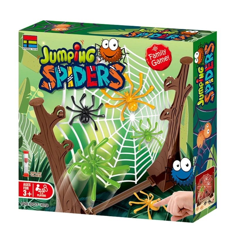 

Интерактивная игрушка для родителей и детей, детская семейная партия, забавная настольная игра с пауком с двойным сражением
