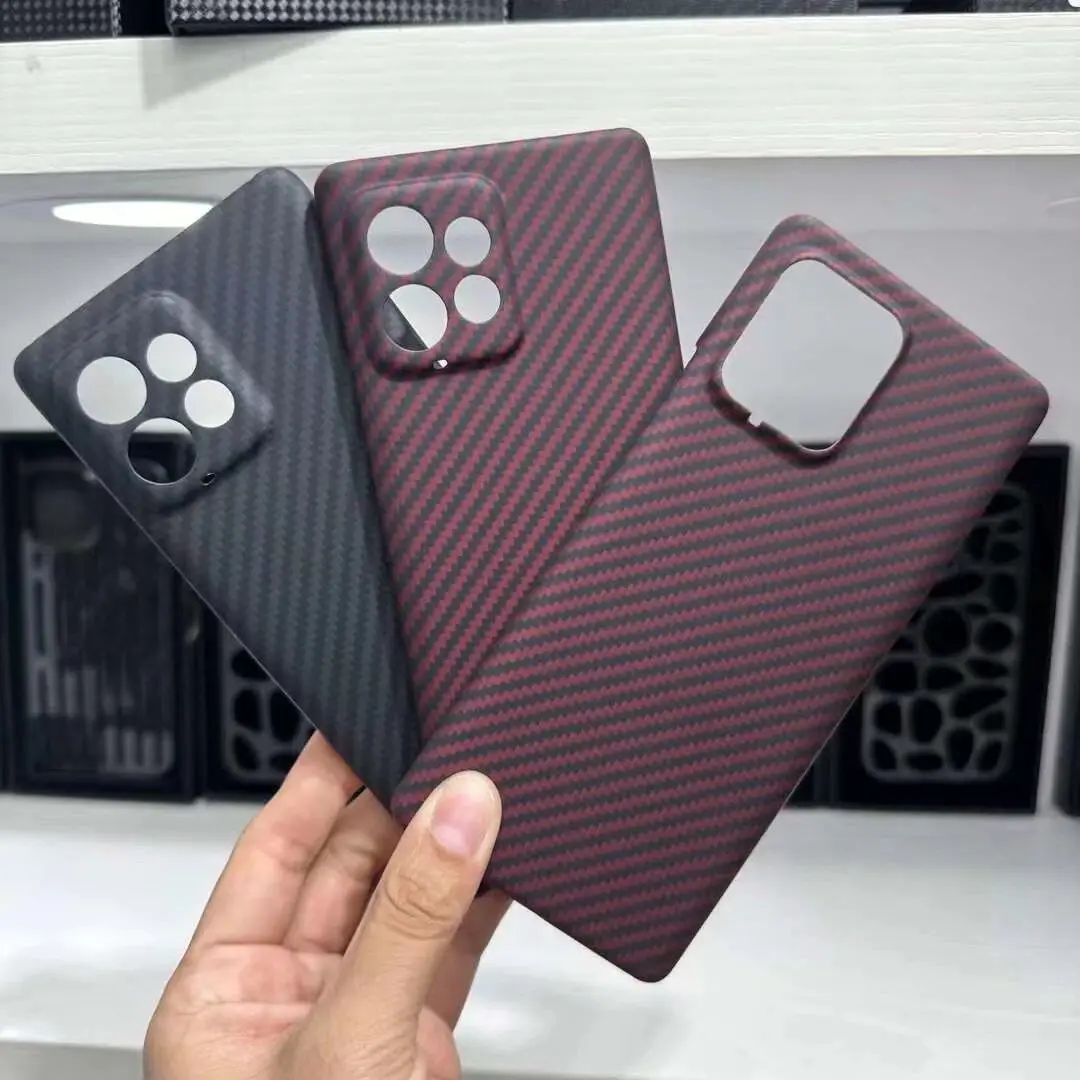 Real Carbon Fiber Case For Motorola x40 Aramid Fiber Case Business Shockproof Cover For Moto x40 Cover Phone Accessories