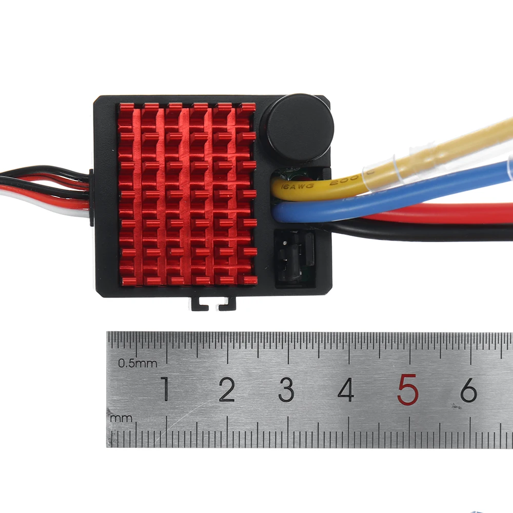 Водонепроницаемый контроллер скорости гусеницы FLYUEACE 6860 Brushed ESC 60A с BEC