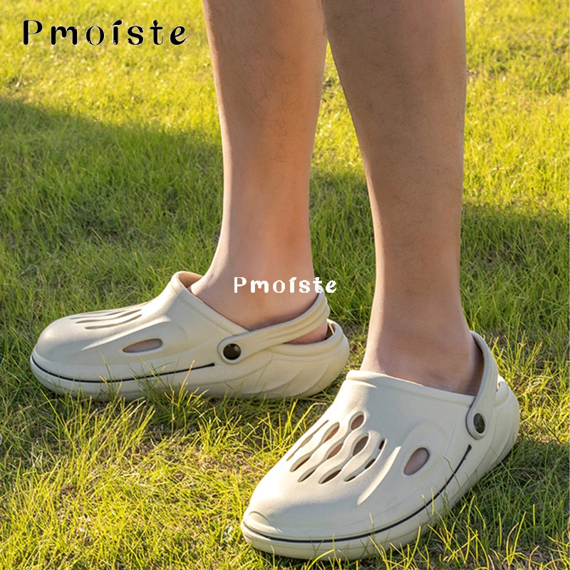 Luxury Women's Slippers Soft Garden Shoes for Men Flat Comfortable Sandals Woman Summer 2023 EVA Slipper Indoor Non-slip