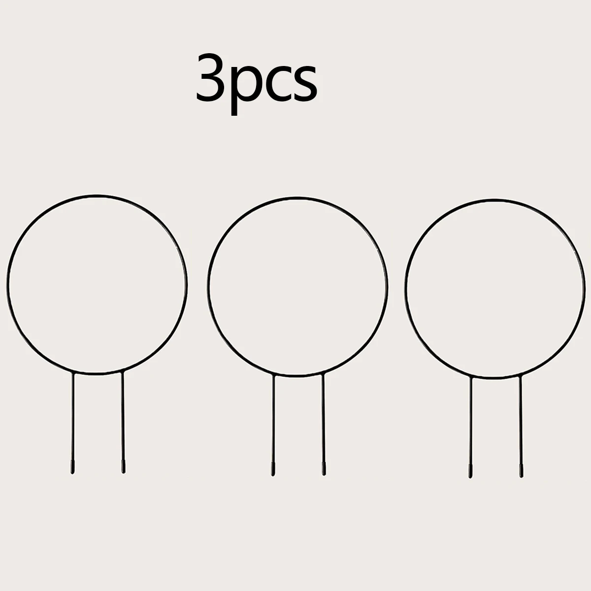 

Стальная садовая опора для вьющихся растений черная