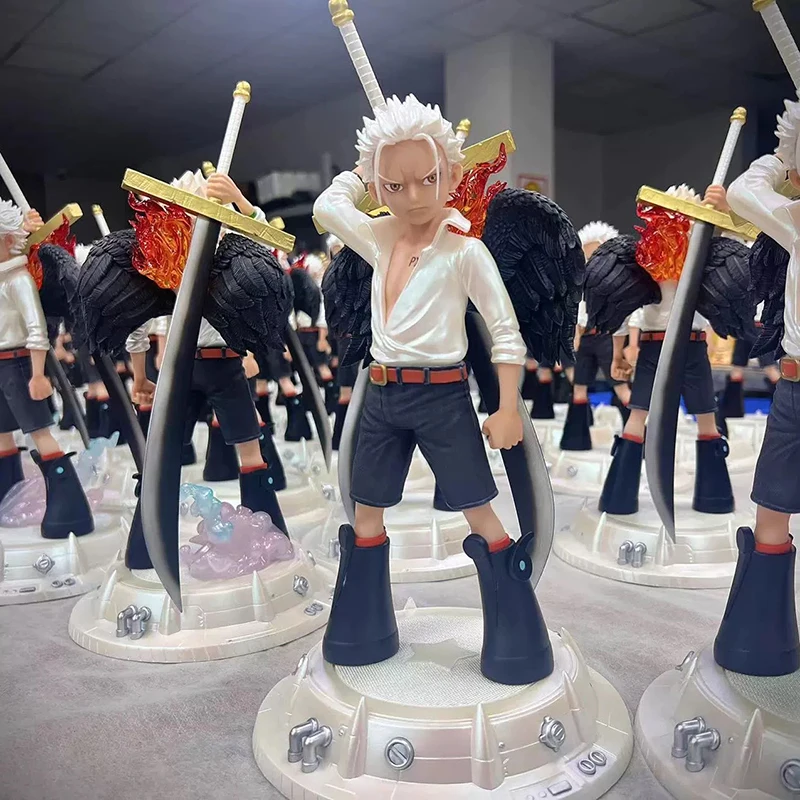 28 см цельные фигурки GK Dracule Mihawk орлиный глаз пылающий ангел аниме коллекция ПВХ