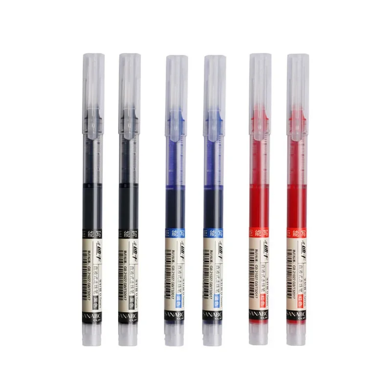 

Гелевые ручки 0,5 мм, набор из 6 штук