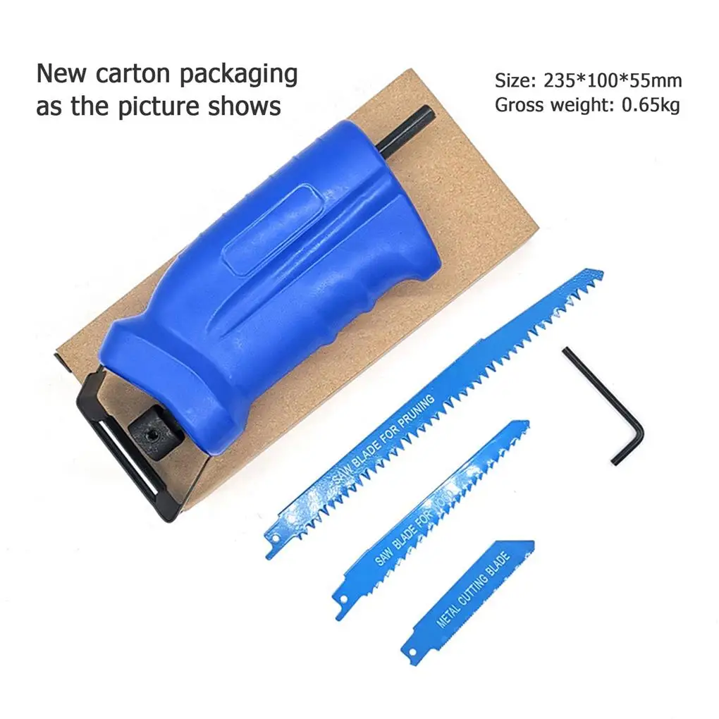 

Portable Reciprocating Saw Adapter Set Changed Electric Drill Into Reciprocating Electric Saw