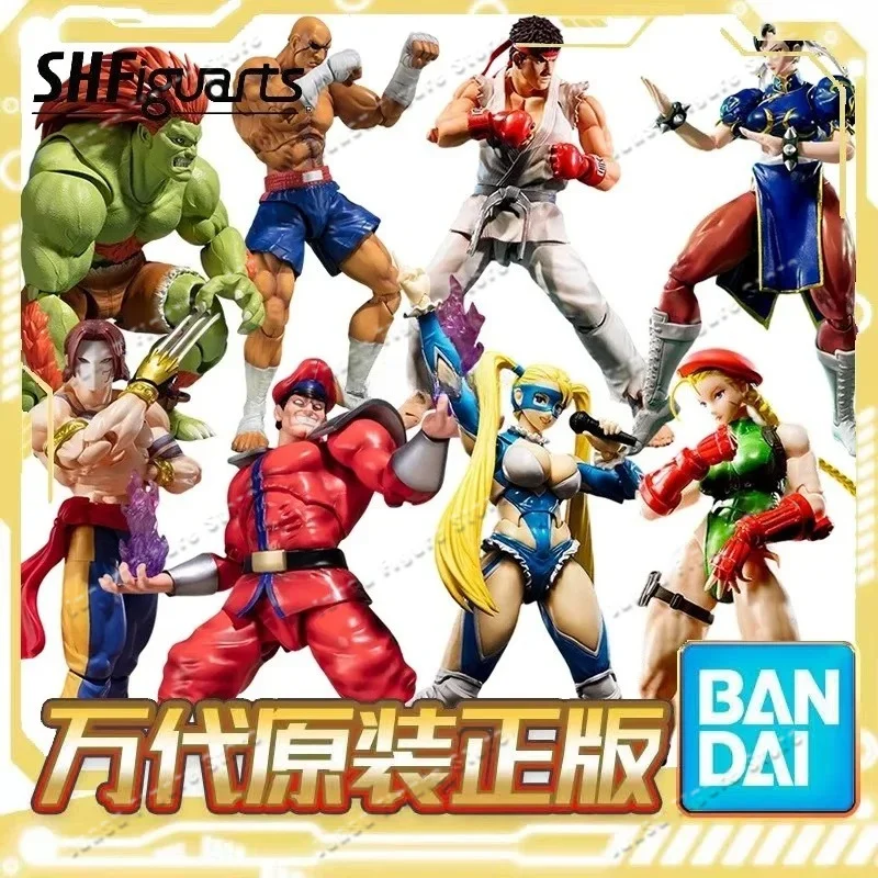 Фото В наличии: Коллекционные фигурки Bandai SHF Street Fighter 5 (Касуга, Сакура, Вега, Хаогуй, Сагат, Лонггами, Ширакикава, Михуа) – подарочная серия №4