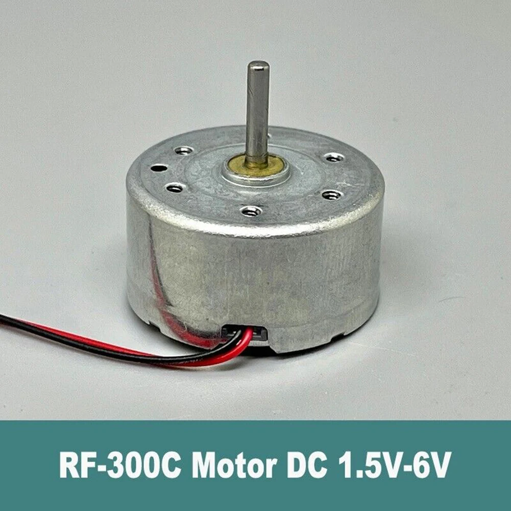 1 шт. двигатель RK-300C RF-300CA-12350 DC 5 В-6 В 9000 об/мин 24 мм круглый электродвигатель DIY