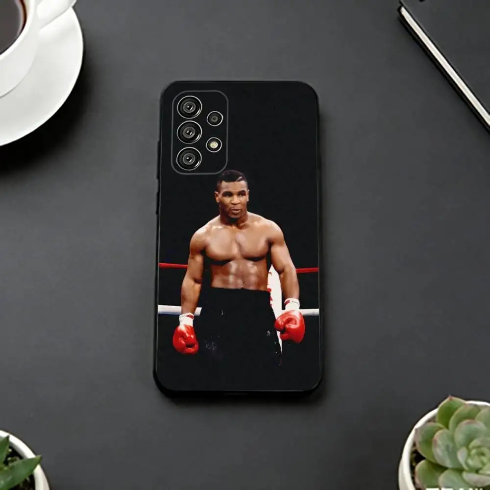 Фото Чехол для телефона «Король B-Boxing» Майк Тайсон для Samsung S25, S24, S21, S22, S23, S30, Ultra, S20, Plus, Fe, Lite, Note, 10, черный чехол №4