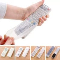 new waterproof silicone remote control storage bags air conditioning tv remote control dust cover protective holder organizer