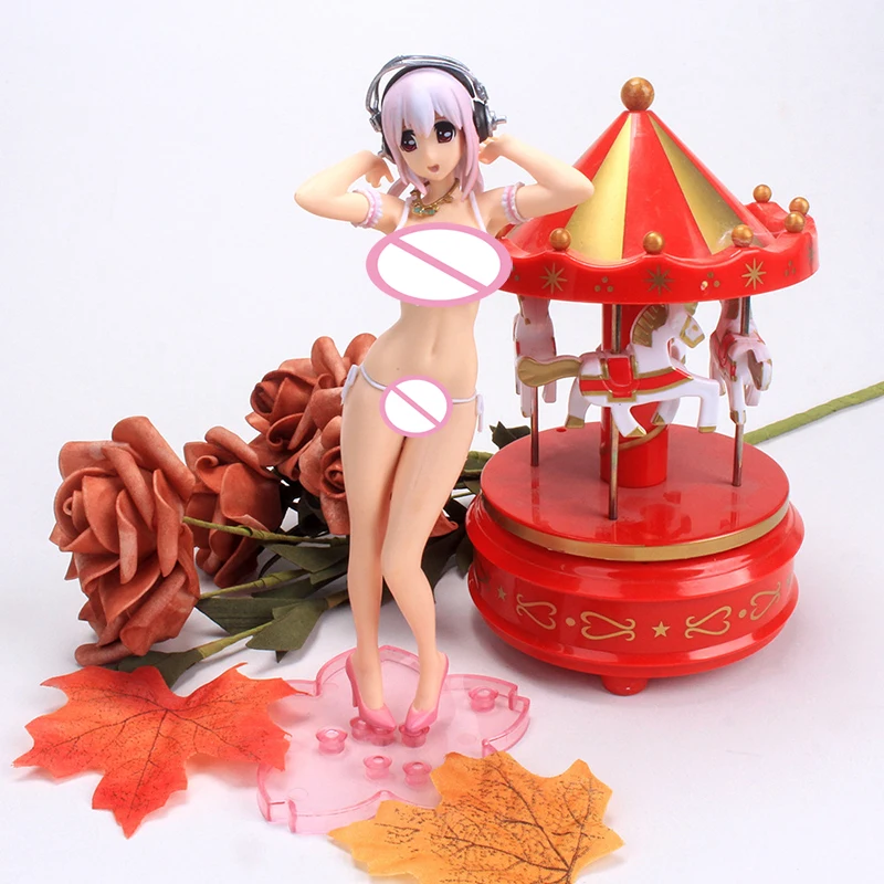 Экшн-фигурка суперsonico из аниме SUPERSONICO стоя осанка сексуальный купальник ПВХ