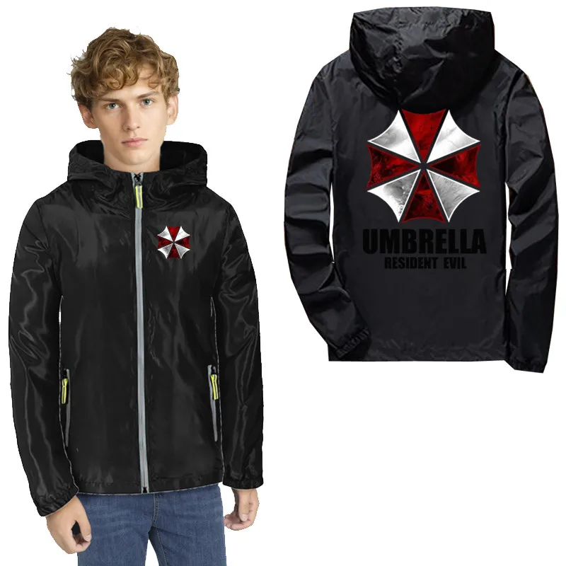 Мужская Тонкая Светоотражающая куртка Umbrella Corporation bioаз (2) куртка-бомбер на молнии