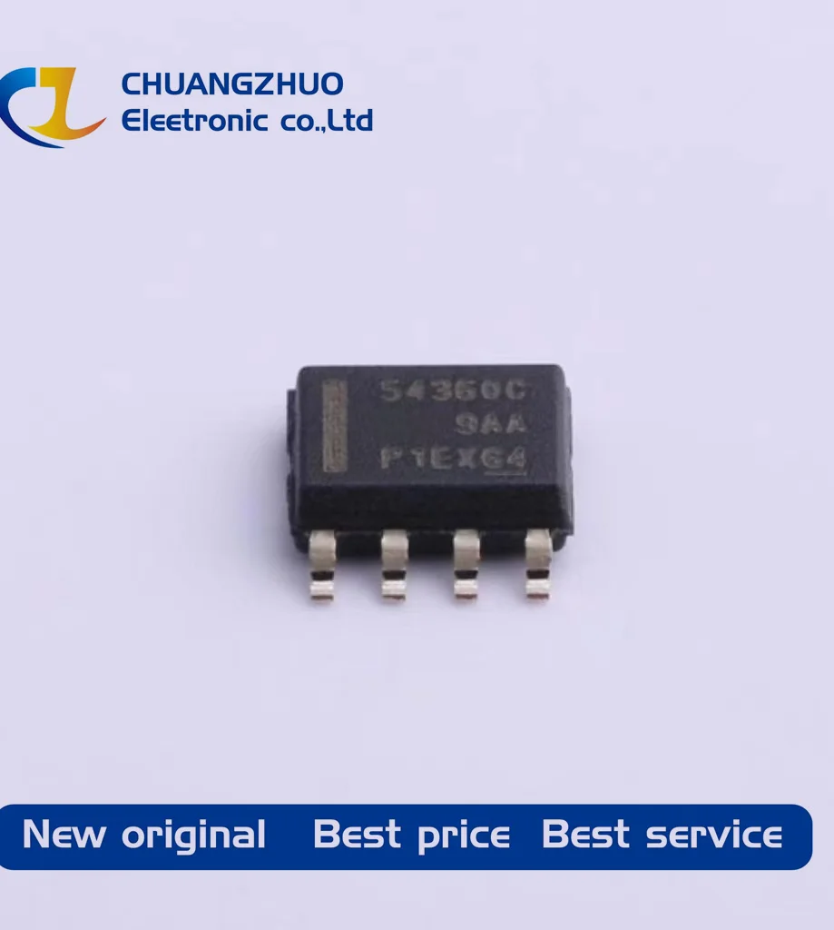 

1Pcs New original TPS54360BDDAR 54360C Step-down type Adjustable 0.8V~58.8V 3.5A 4.5V~60V SOIC-8-EP DC-DC Converters