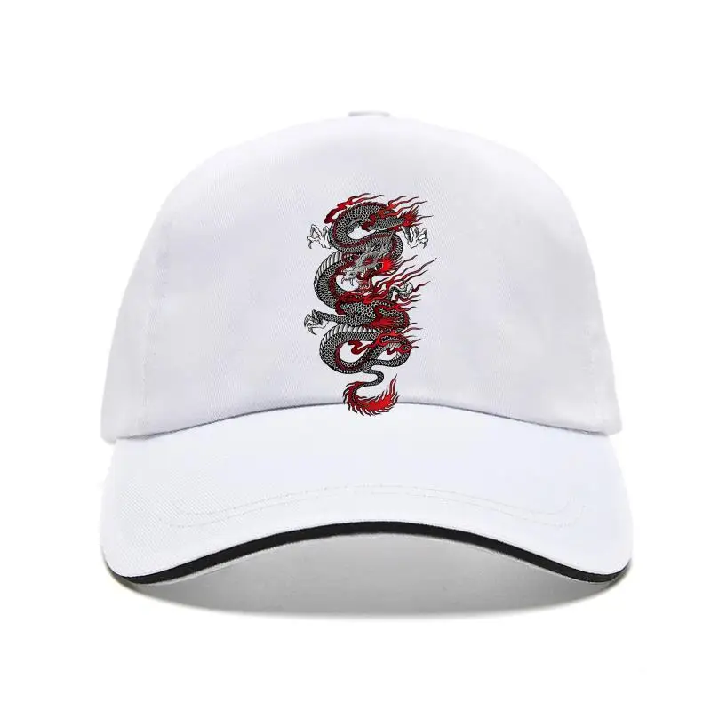 

New cap hat Aian Dragon en Chinee tye T an Back Red Top Graphic Tee Cotton Cothe O Neck Free hipping Baseball Cap