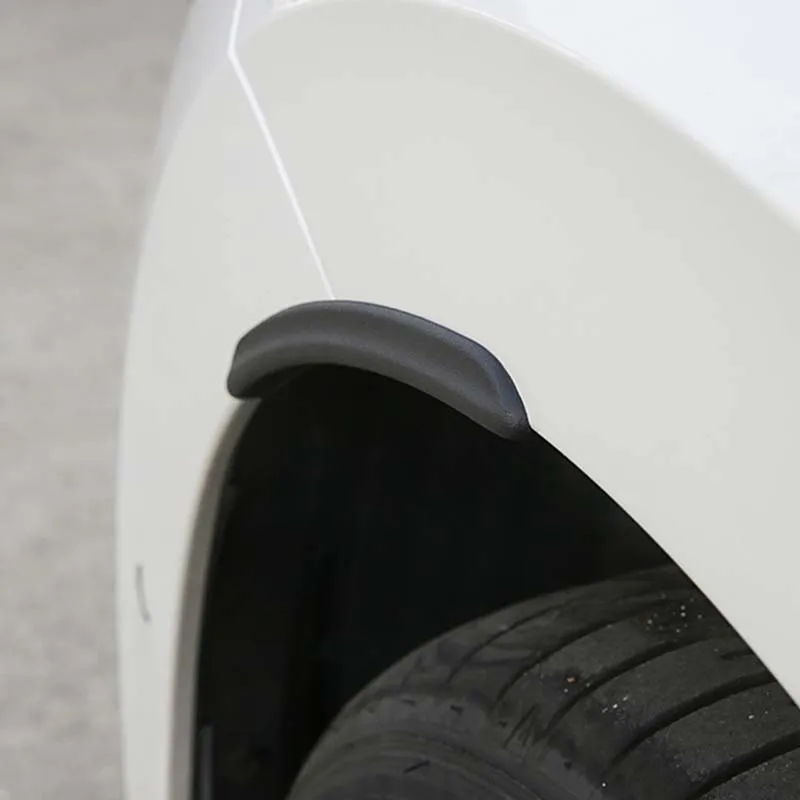 

For Volkswagen Golf 8 Car Fender Wheel Eyebrow Protector/mudguard Sticker Extension Wide Arch Protector Stripe ABS accessories