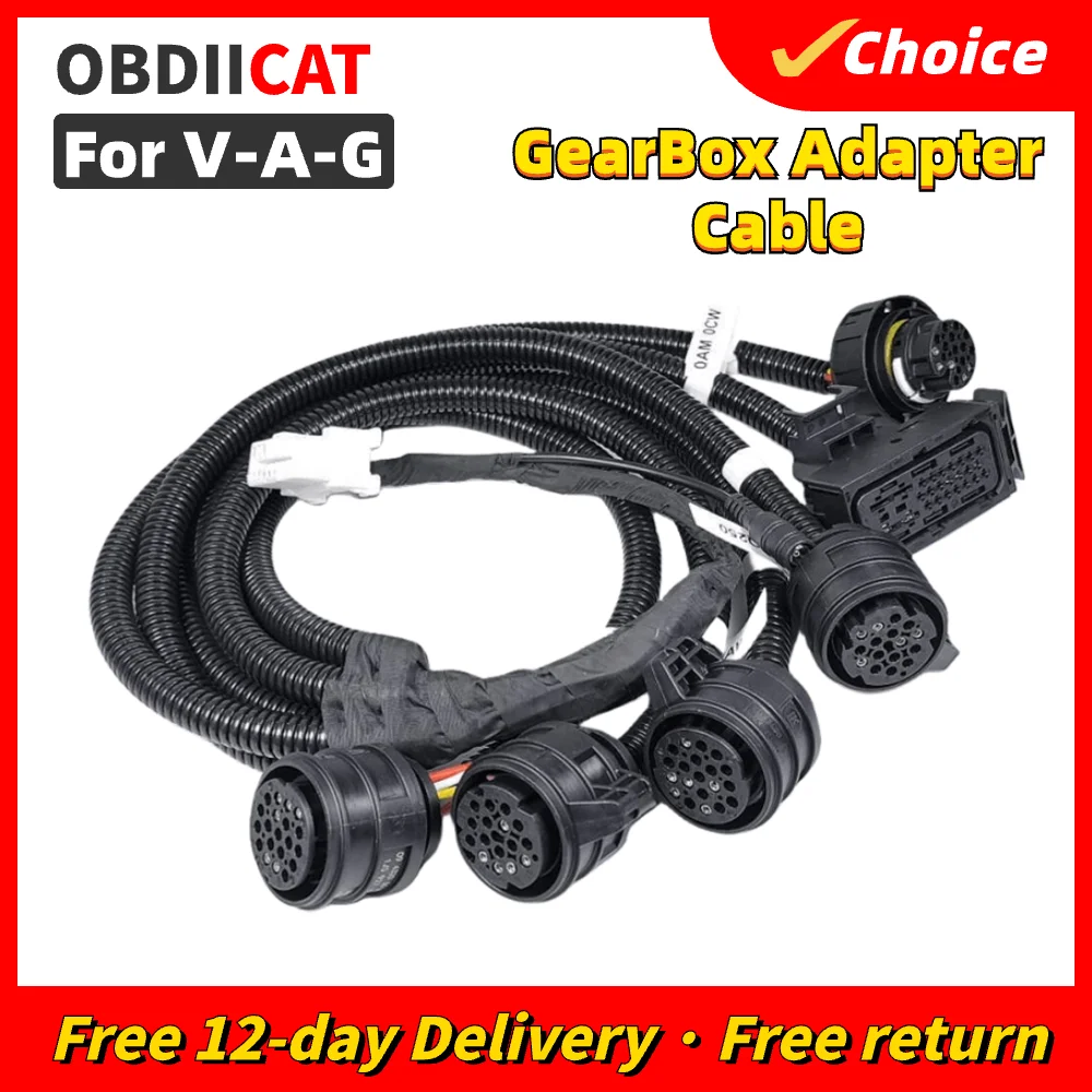 Хорошая цена новейший Адаптер VAG для коробки передач DQ250 DQ200 VL381 подходит чтения и