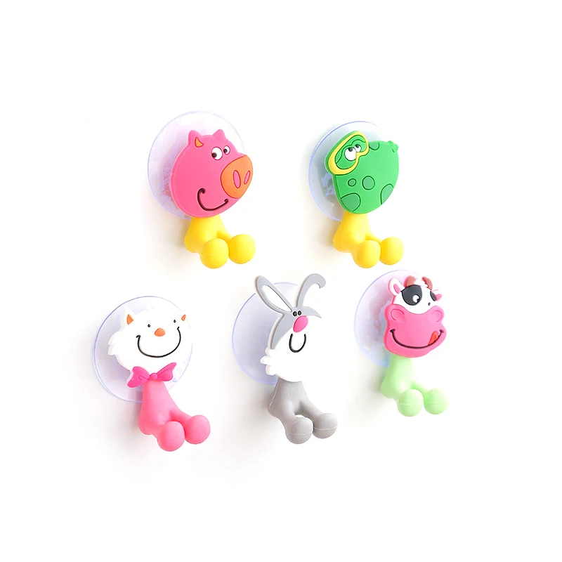 

Toothbrush Holder Wall Mounted Antibacterial Tooth brush Rack With Suction Cup