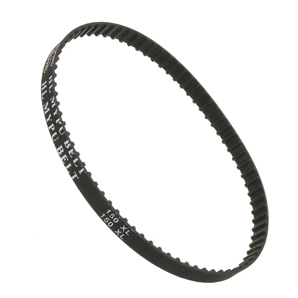 

150XL 037 Timing Belt 75 Teeth Black Cogged Rubber Geared Belt 10mm Wide XL Series Belt Positive Drive Measurement Instrument
