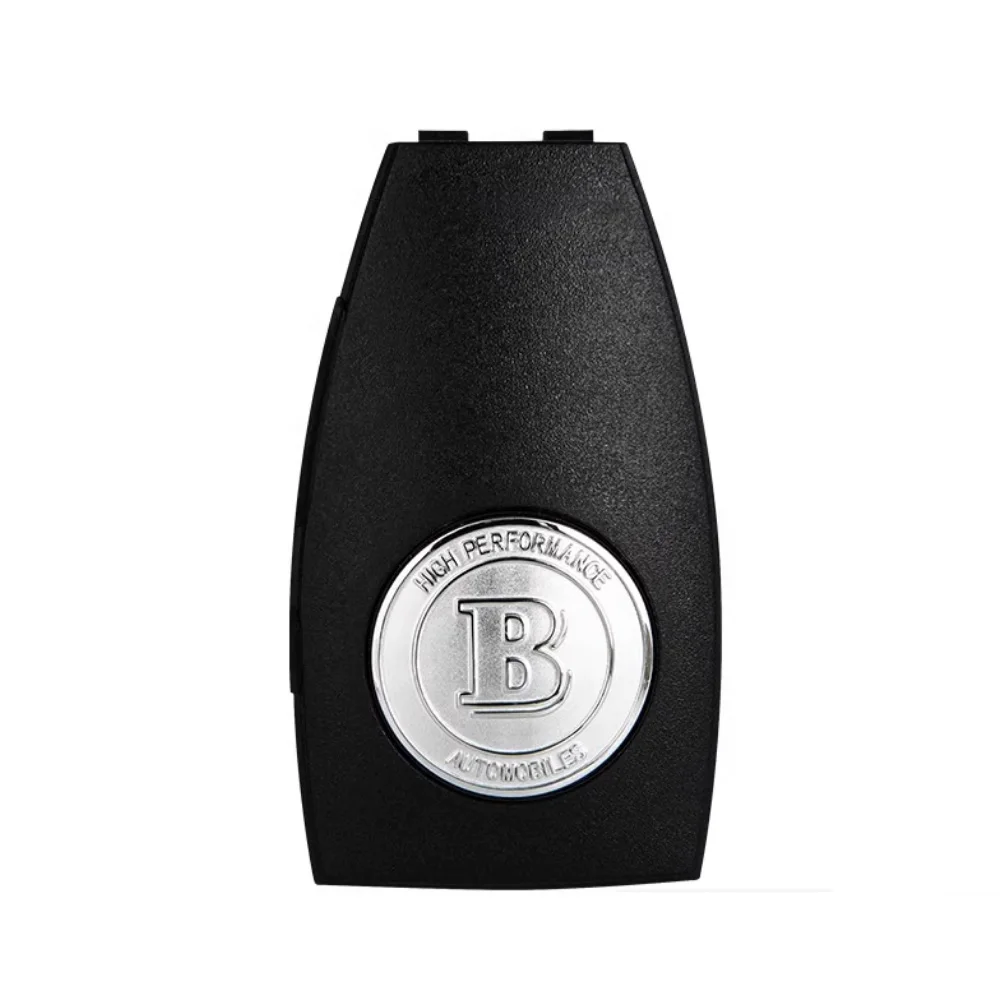 

Чехол Для Ключа С Серебряной Эмблемой BRABUS Для Mercedes-Benz W212 W205 C/E/S Series