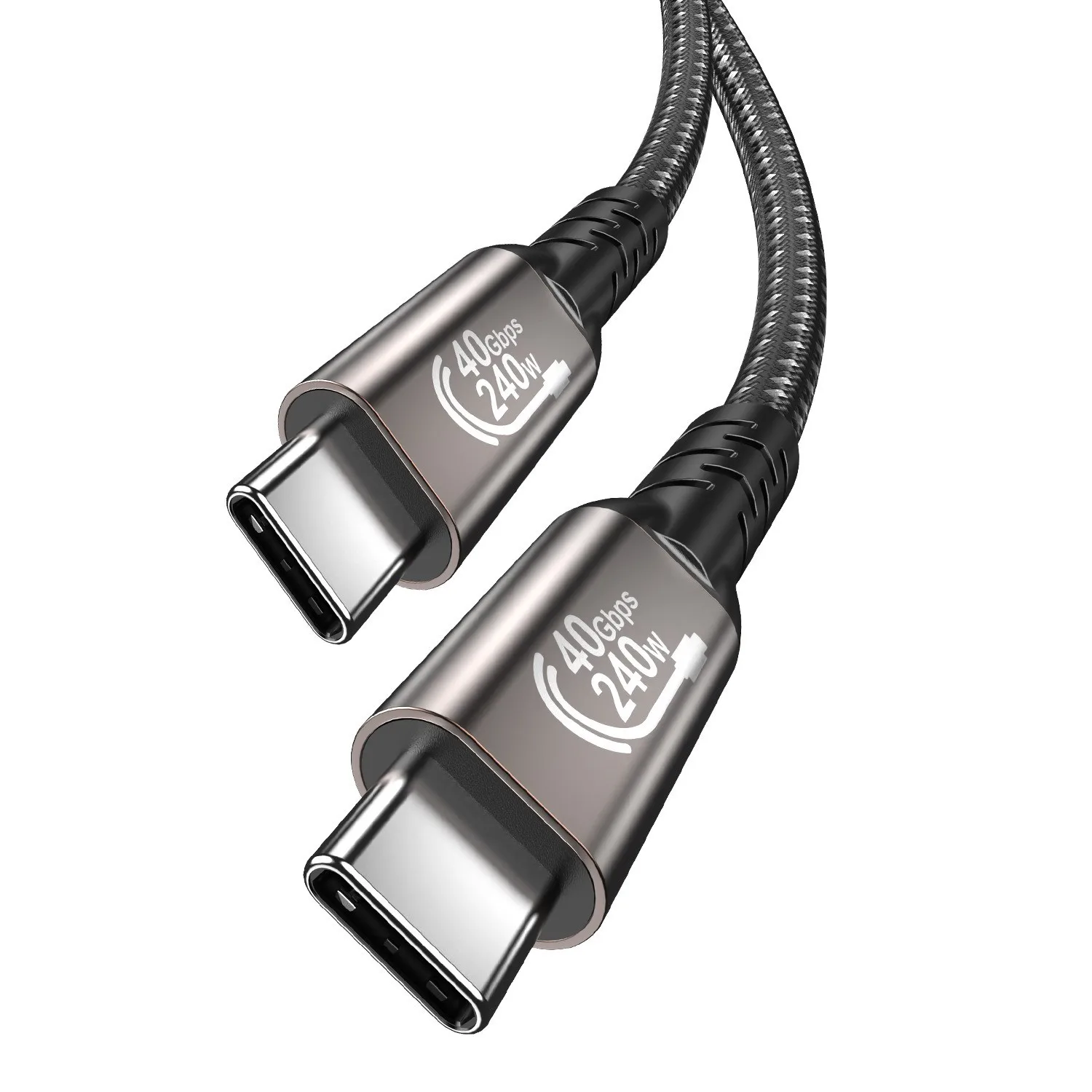 USB 4 0 кабель для передачи данных Thunderbolt Тип C к Type PD 240 Вт быстрая зарядка 40 Гбит/с 8K @