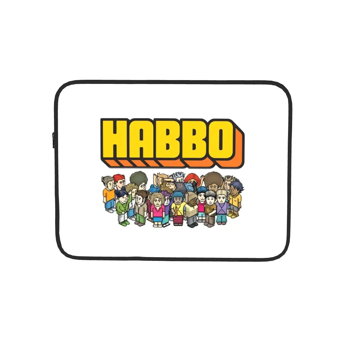 Фото Сумка-чехол для ноутбука Game Habbo Hotel, противоударный чехол для планшета №4