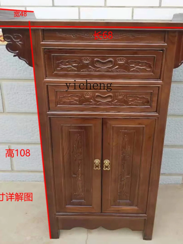 Маленький алтарь Будды буддистский храм Гуаньинь стол Гуань гонг Бог богатства