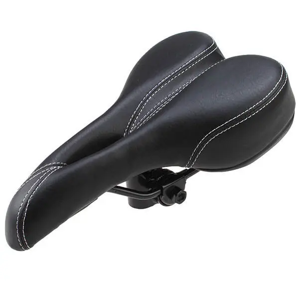 

MTB Bike Bicycle Saddle Rail Hollow Breathable Absorption Rainproof Soft Comfortable Sponge Casual Road Cycling Seat