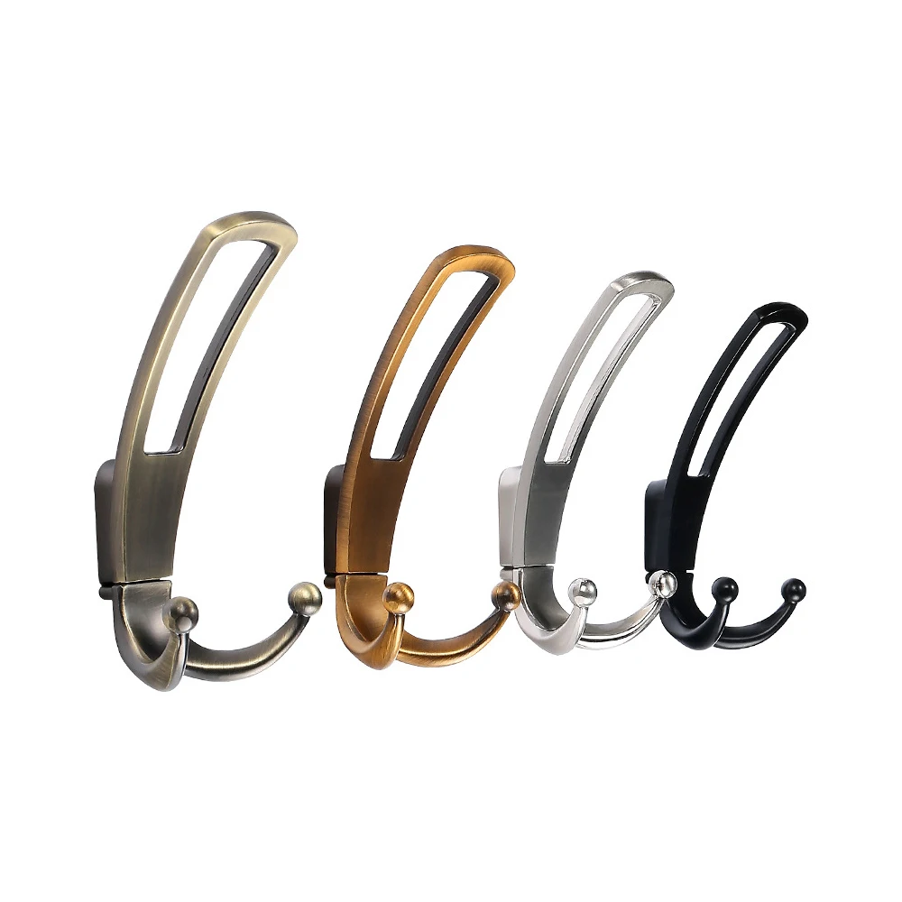 

Clothes hook single hook single hook bathroom wall hanging European retro clothes hook wardrobe bathroom coat hook