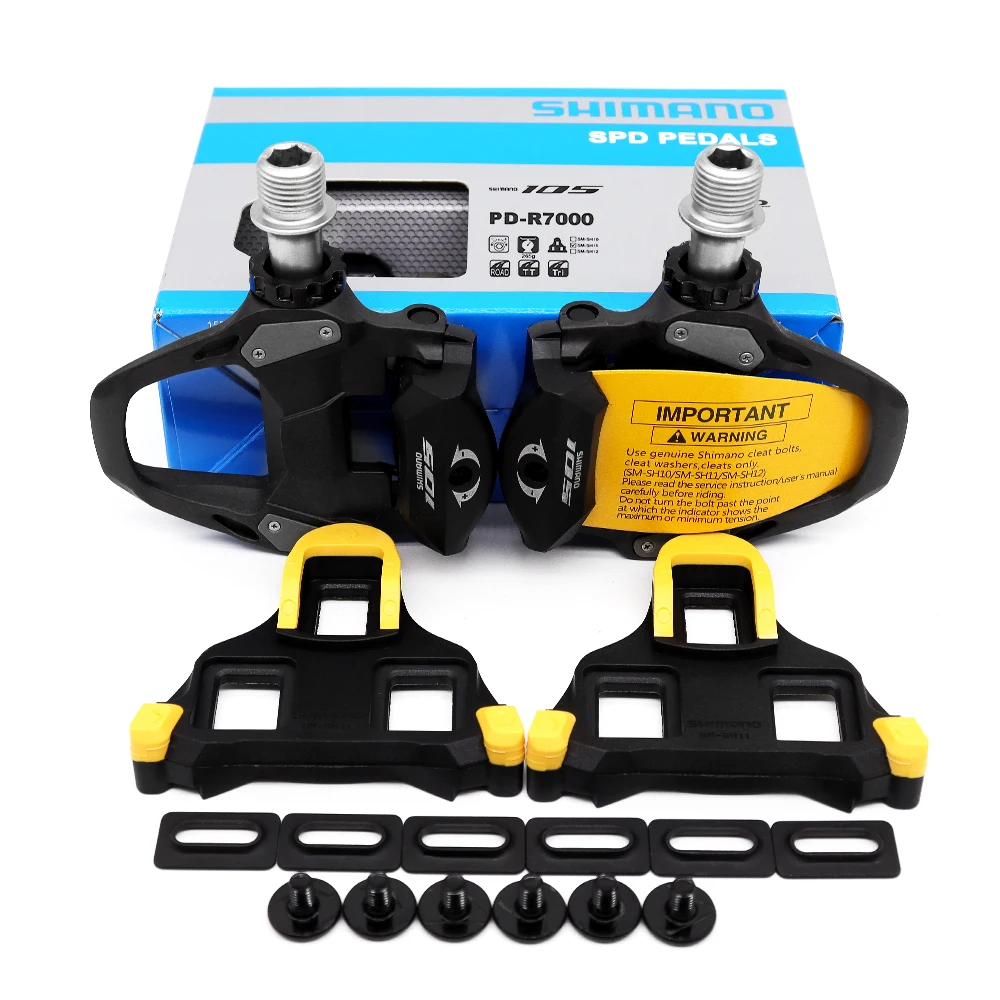 SHIMANO ​ ULTEGRA PD-R8000 Велосипедные педали SPD-SL Карбоновая односторонняя педаль 105 R7000