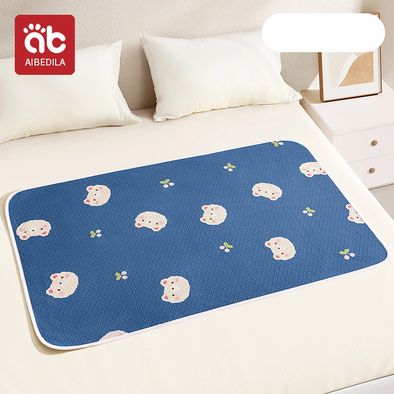 AIBEDILA милый коврик для подгузников с мультяшным сердечком водонепроницаемые