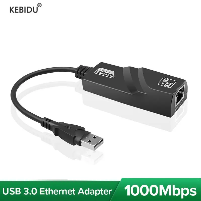 Сетевая карта USB 3 0 Ethernet адаптер Type-C к гигабитной Rj45 Lan 10/100 Мбит/с 1000 для Windows 10 ПК