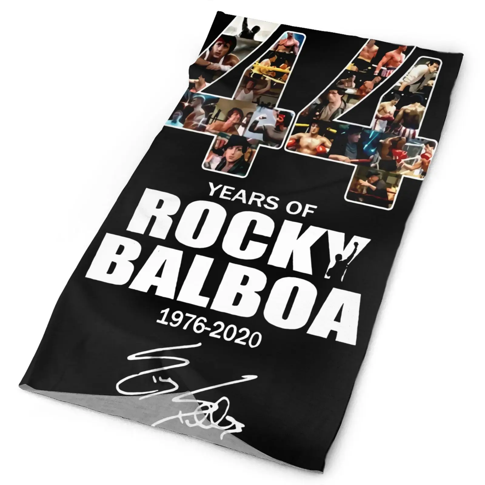

44 Years Of Rocky Balboa 19762020 Men's Bandana Bandana With Ears Men's Balaclava Anime Scarf Woman Scarves Tactical Man Scarf