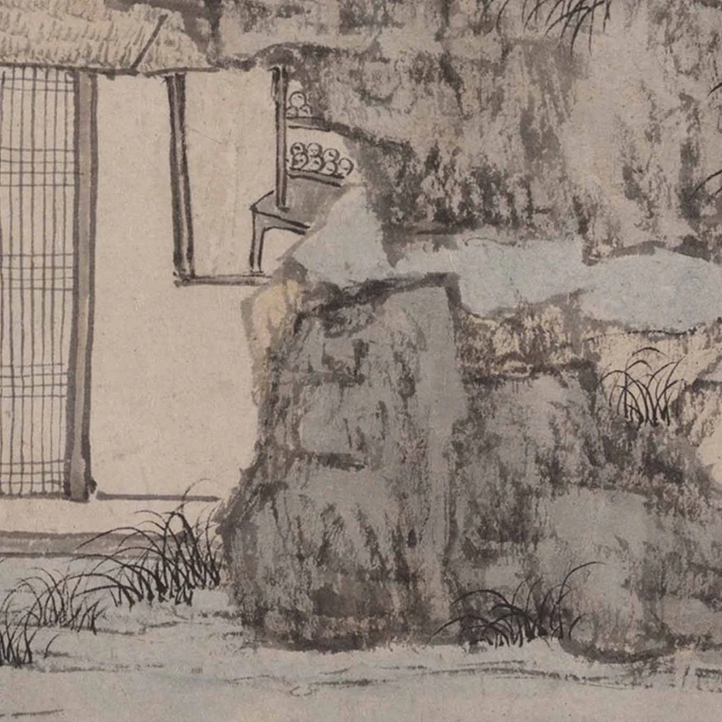 Mingwen Zhengming новый продукт Горизонтальное изображение Cong Guizhai 1:1 Китайская древняя