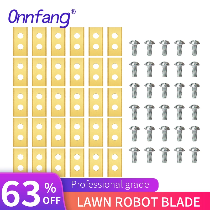 Сменное лезвие Onnfang для садового газона, робот-лезвие для газонокосилки, для Worx Landroid, стандартное автоматическое движущееся устройство
