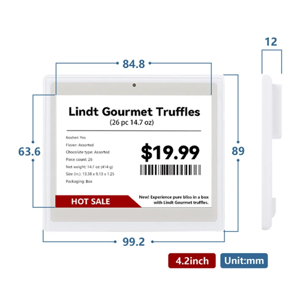

Электронная этикетка Zhsunyco 4.2 дюйма
