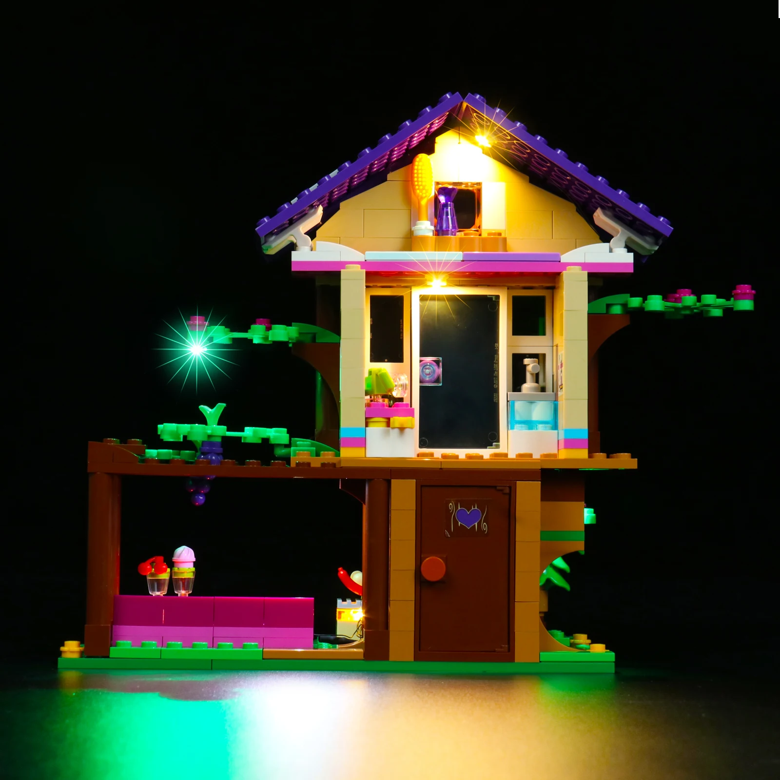 

BrickBling LED Light Kit for 41679 Forest Hut Building Blocks Set (NOT Include the Model) Bricks Toys for Children Gift Lamp Kit