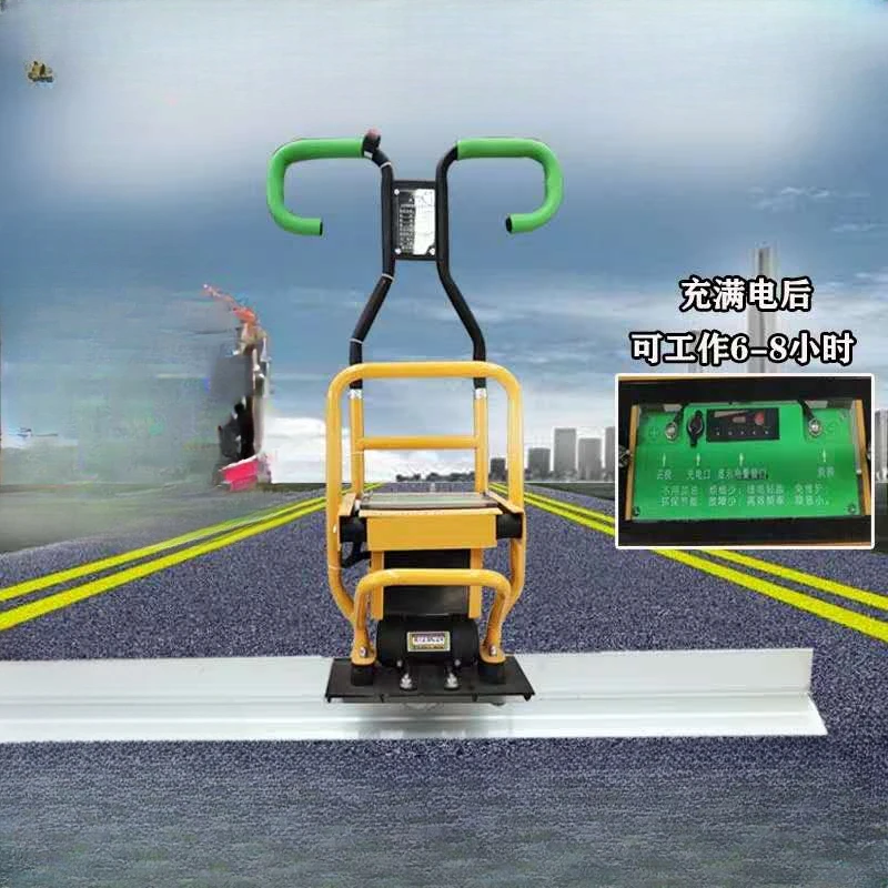 

Concrete vibrometer lithium battery vibrometer cement pavement electric leveling ground slurry lifting vibrating leveling.
